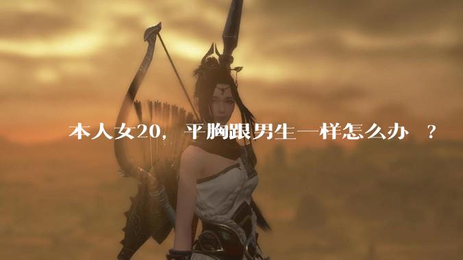 本人女20，平胸跟男生一样怎么办 ?